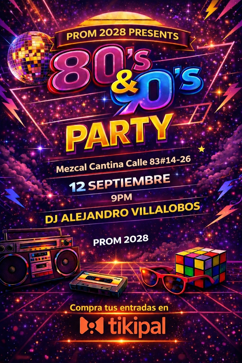 Prom 2028  - 80s & 90s Party-cover